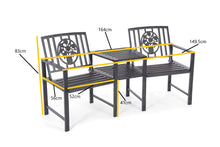 Coalbrookdale Duo Bench
