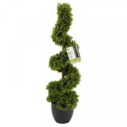 Outdoor Artificial Topiary Twirl 90cm