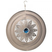 12 Inch Floral Orb Spinner