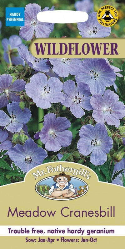 Mr Fothergills Wf Meadow Cranesbill Seeds