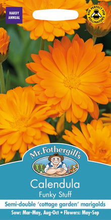 Mr Fothergills CALENDULA Funky Stuff Seeds