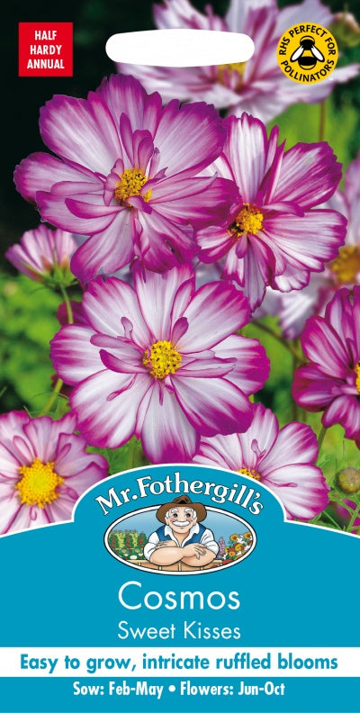 Mr Fothergills Cosmos Sweet Kisses Seeds