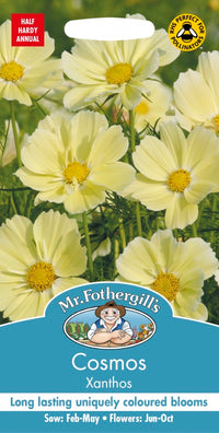 Mr Fothergills Cosmos Xanthos Seeds