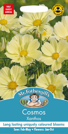 Mr Fothergills Cosmos Xanthos Seeds