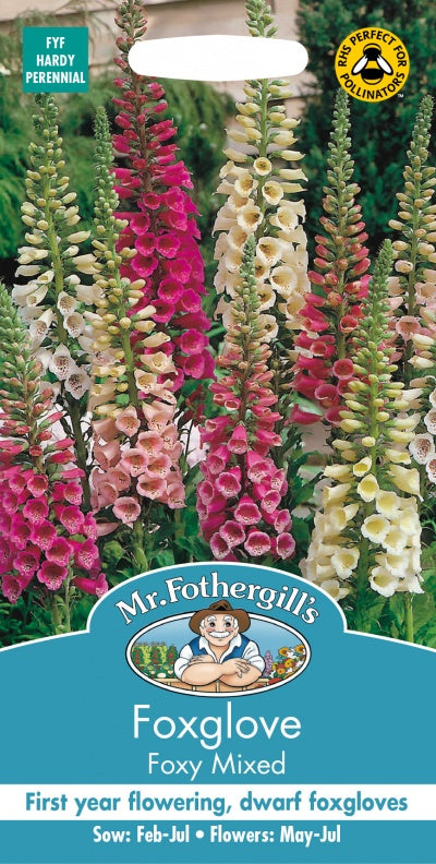 Mr Fothergills Foxglove Foxy Mixed Seeds