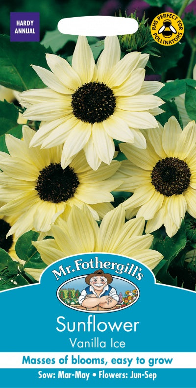 Mr Fothergills Sunflower Vanilla Ice Seeds