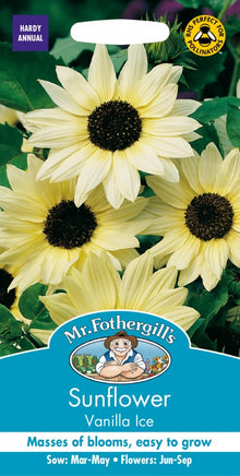 Mr Fothergills Sunflower Vanilla Ice Seeds