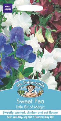 Mr Fothergills SWEET PEA Little Bit Magic Seeds
