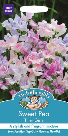 Mr Fothergills SWEET PEA Tiller Girls Seeds