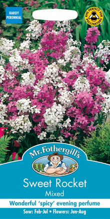 Mr Fothergills Sweet Rocket Mixed Seeds