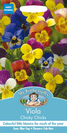 Mr Fothergills Viola Chicky Chicks Seed