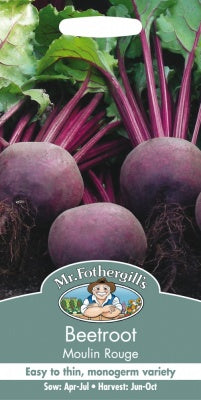 Mr Fothergills Beetroot Moulin Rouge Seeds