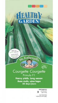 Mr Fothergills Courgette Primula F1 Seeds