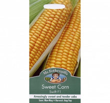 Mr Fothergills Sweet Corn Swift F1 Seeds