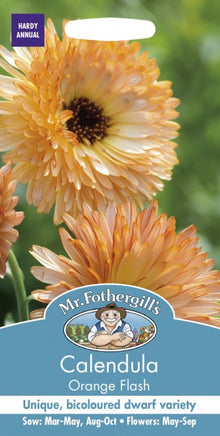 Mr Fothergills Calendula Orange Flash Seeds