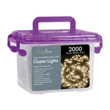 2000 Warm White LED Cluster Lights