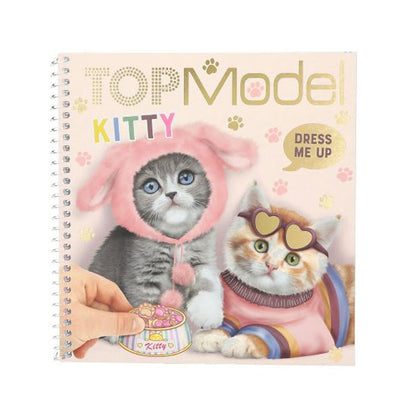 TOPModel Dress Me Up KITTY Sticker Book