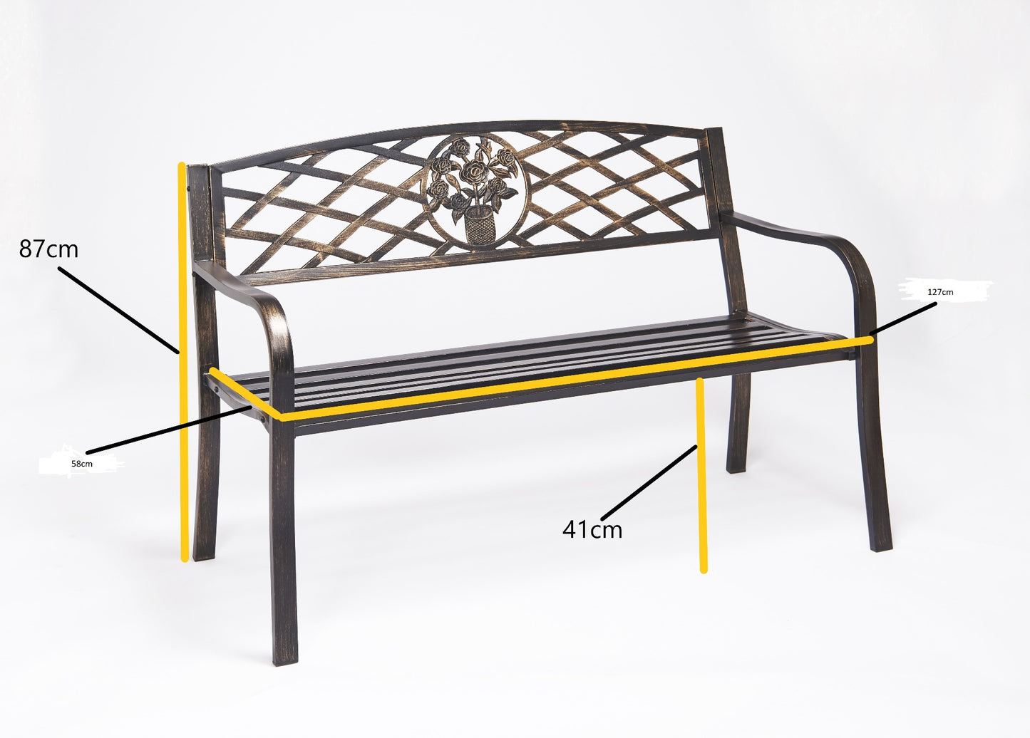 New Coalbrookdale Bench - Bronze