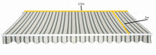 PATIO AWNING 2.5m ASCOT - Greenhurst Awnings