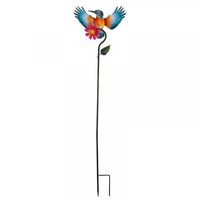 Flower Birds-Blue