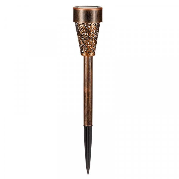 Damasque Individual Solar Stake Path Light Bronze 36cm