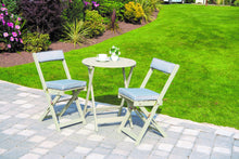 Raffles Hardwood Bistro Set - Forest White