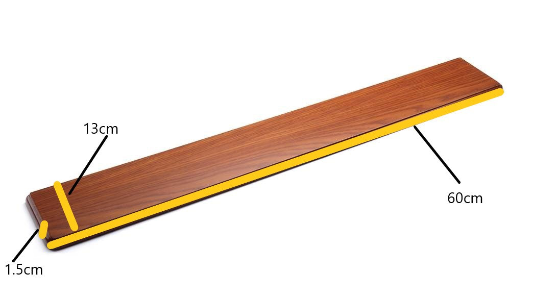 Radiator Shelf - 24" Oak