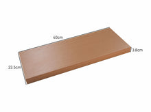 Pack of 2 40cm Floating Shelves - Light Oak
