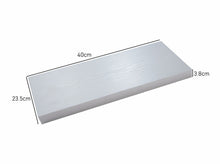 Pack of 2  40cm  Floating Shelves - White