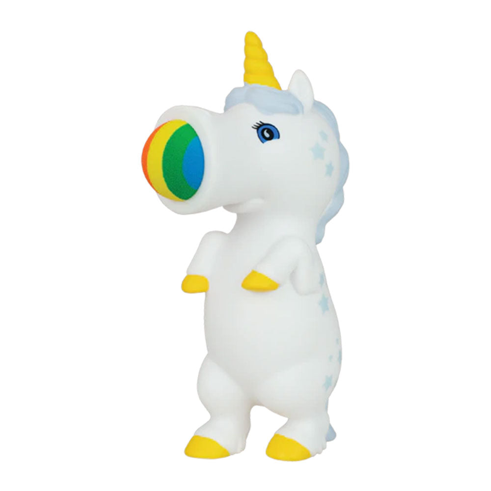 Unicorn White Squeeze Popper