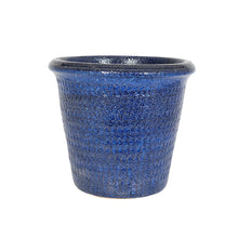Neptune Ceramic Glazed Cone Pot Pearl Blue 41cm