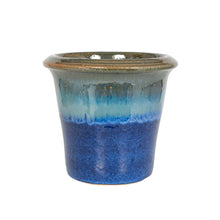 Neptune Ceramic Glazed Cone Pot Ocean Glaze 41cm