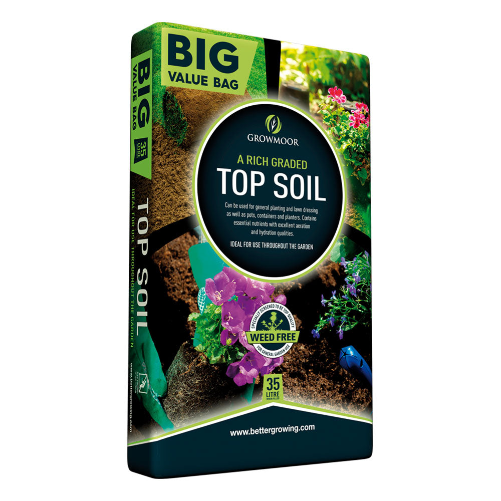 Growmoor Top Soil 35L