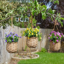 Artificial Faux Basket Florets Bouquet - Assorted