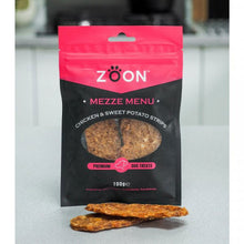 Mezze Menu Chicken & Sweet Potato Strips Dog Treats - 100g