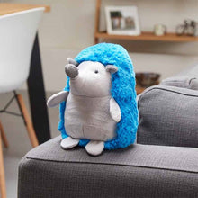 Plush MiniPlay Blue Hoglet Squeaky Dog Toy