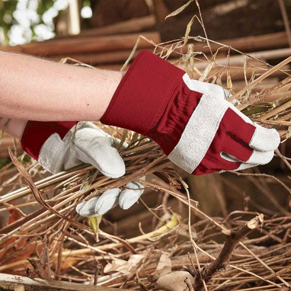 Premium Leather Riggers Gloves - Small S7