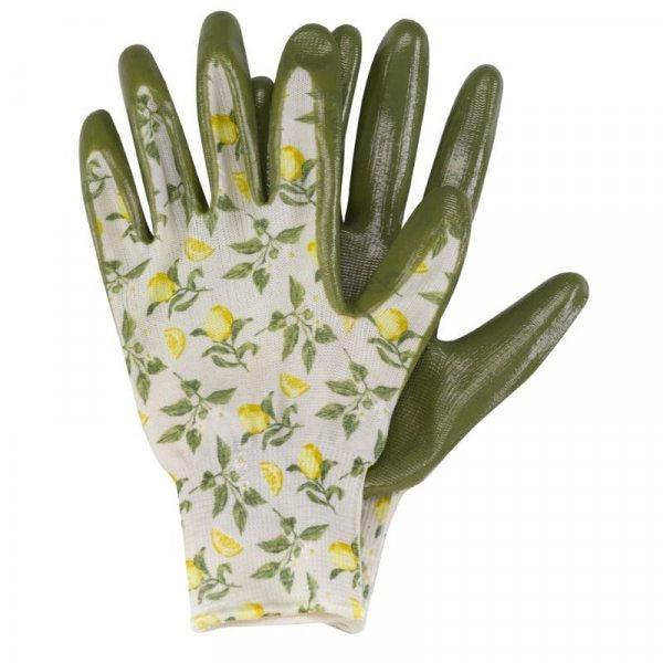 Seed & Weed Sicilian Lemon Gardening Gloves Medium Size 8