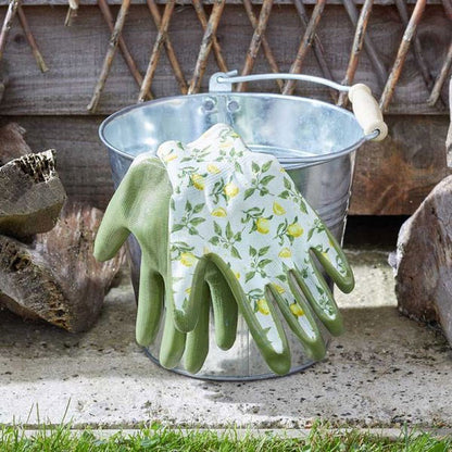 Seed & Weed Sicilian Lemon Gardening Gloves Medium Size 8