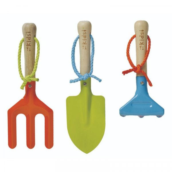 Kids Fork, Trowel and Rake Set