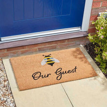 Bee Our Guest Door Mat 45 x 75cm
