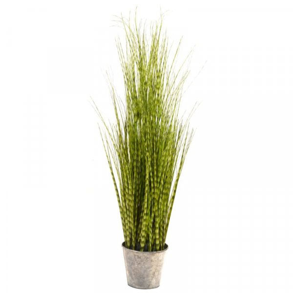 Artificial Faux Zebra Grass Plant 90cm