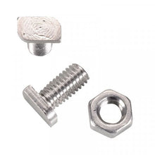 Greenhouse Cropped Head Bolts & Nuts - 15 Pack
