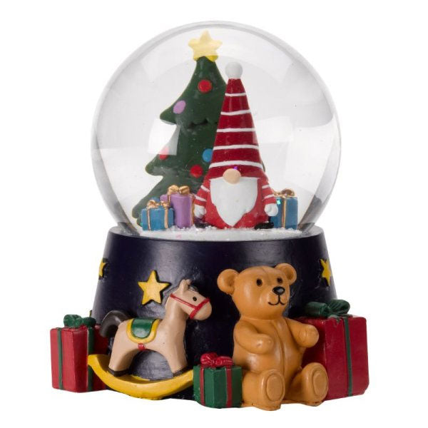 10cm Musical Gonk Snowglobe Sphere Decoration