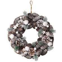 FrostPine Christmas Door Wreath 36cm