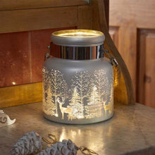 Wonderland Lantern Candle Holder Silver