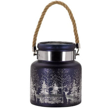 Wonderland Lantern Candle Holder - Sapphire