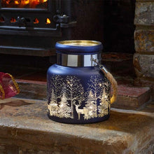 Wonderland Lantern Candle Holder - Sapphire