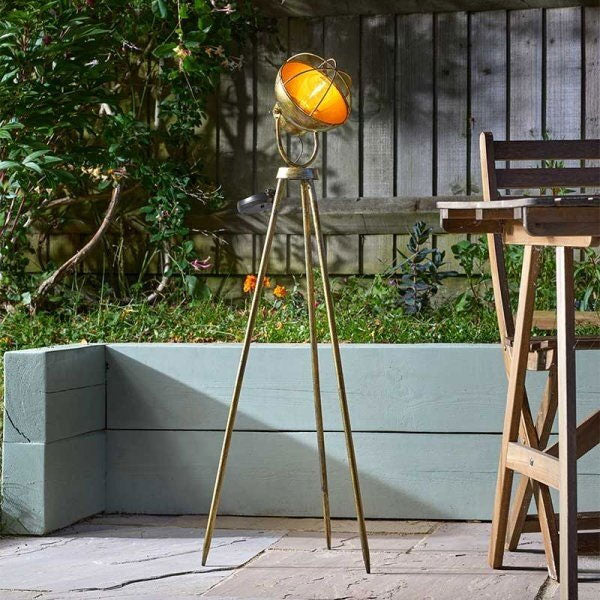 TriSol Lime Light Solar Retro Lamp