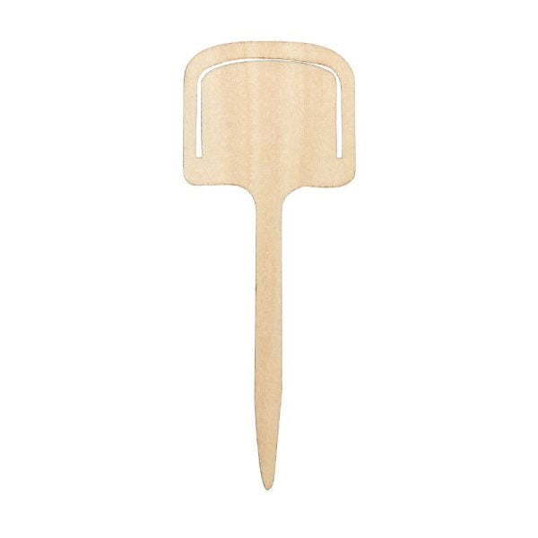 Wooden T Plant Labels 12.5cm - 10 Pack